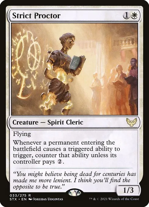Strict Proctor — Strixhaven: School of Mages