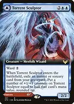 Torrent Sculptor // Flamethrower Sonata — Strixhaven: School of Mages