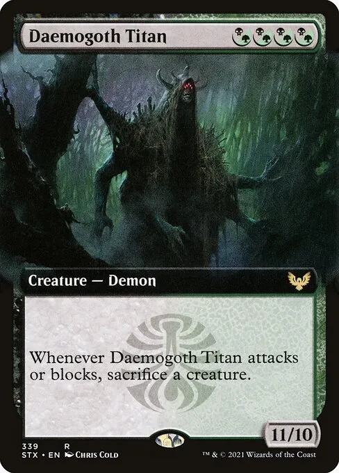 Daemogoth Titan — Strixhaven: School of Mages