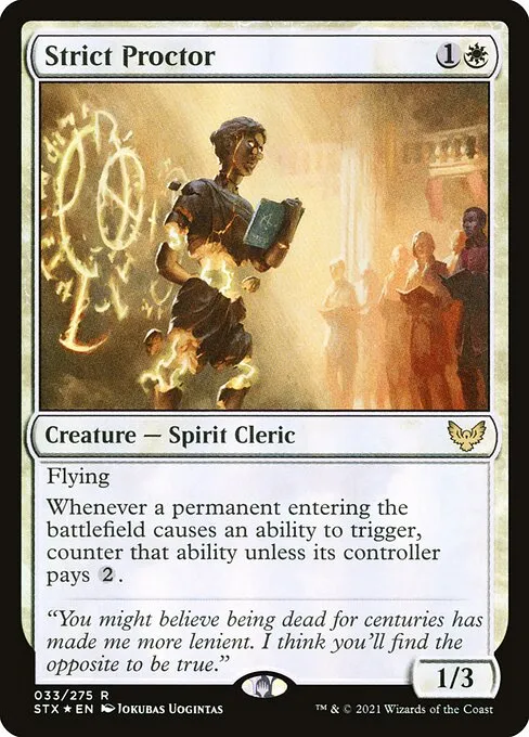 Strict Proctor — Strixhaven: School of Mages
