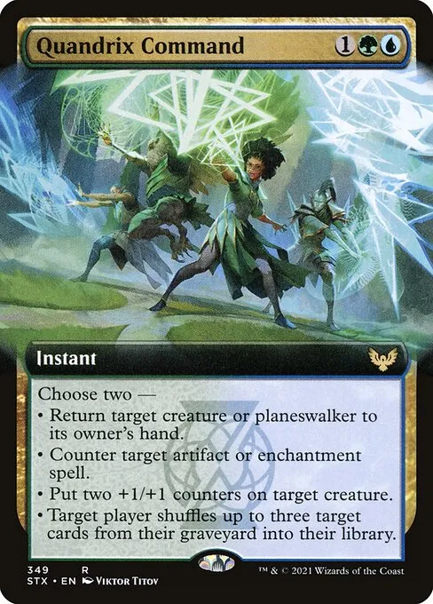 Quandrix Command — Strixhaven: School of Mages
