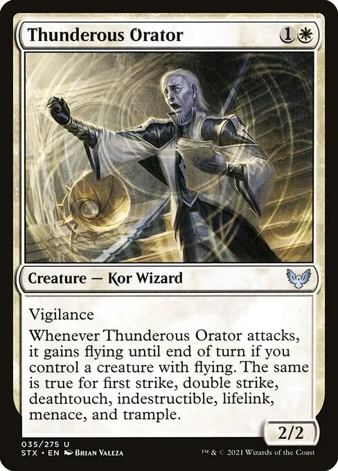 Thunderous Orator — Strixhaven: School of Mages