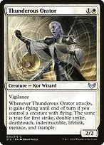 Thunderous Orator — Strixhaven: School of Mages
