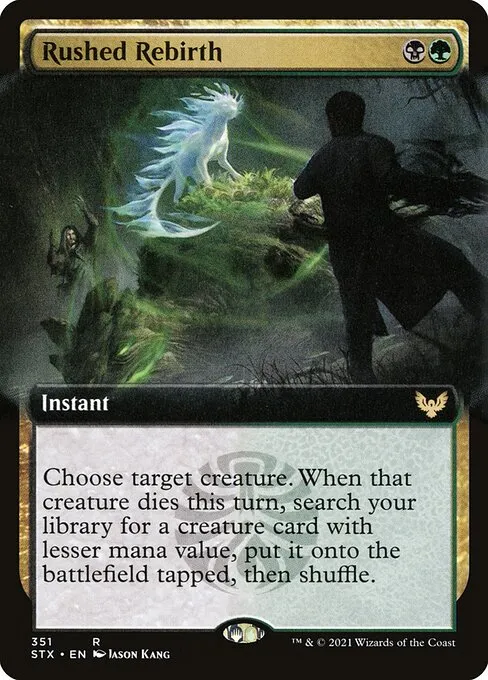 Rushed Rebirth — Strixhaven: School of Mages