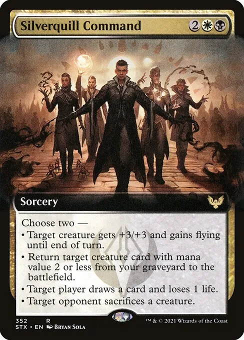 Silverquill Command — Strixhaven: School of Mages