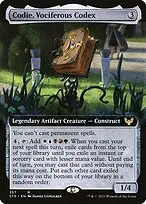 Codie, Vociferous Codex — Strixhaven: School of Mages