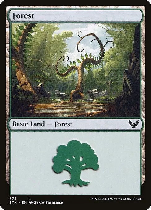 Forest — Strixhaven: School of Mages