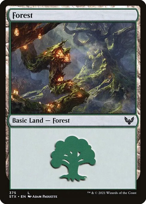 Forest — Strixhaven: School of Mages