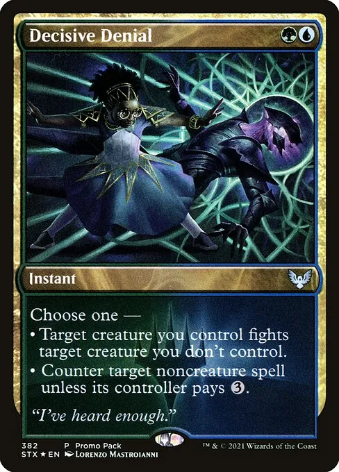 Decisive Denial — Strixhaven: School of Mages