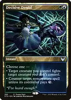 Decisive Denial — Strixhaven: School of Mages