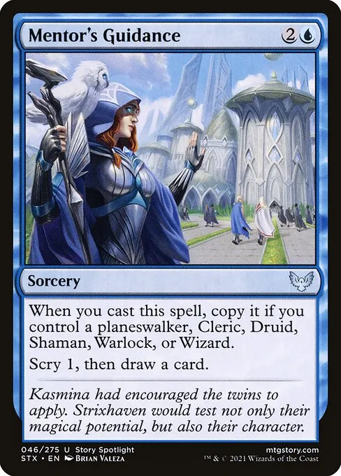 Mentor's Guidance — Strixhaven: School of Mages