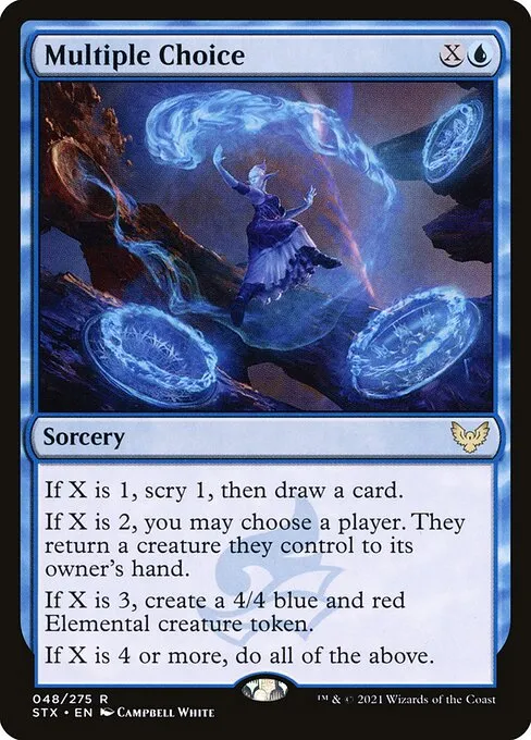 Multiple Choice — Strixhaven: School of Mages