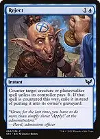 Reject — Strixhaven: School of Mages