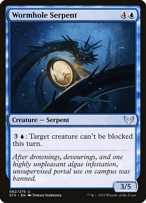 Wormhole Serpent — Strixhaven: School of Mages