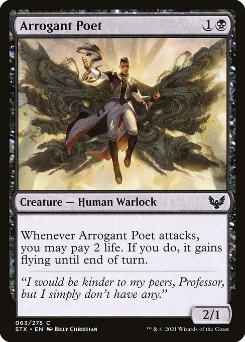Arrogant Poet — Strixhaven: School of Mages