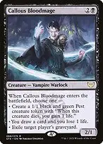 Callous Bloodmage — Strixhaven: School of Mages