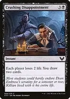 Crushing Disappointment — Strixhaven: School of Mages