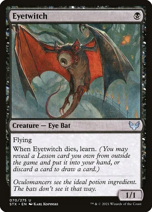 Eyetwitch — Strixhaven: School of Mages