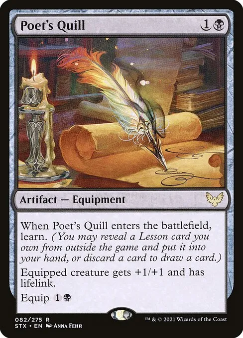 Poet's Quill — Strixhaven: School of Mages