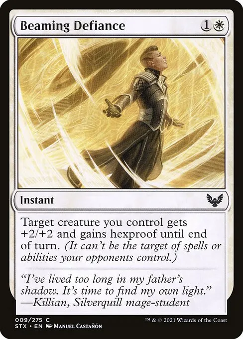Beaming Defiance — Strixhaven: School of Mages