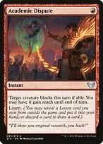 Academic Dispute — Strixhaven: School of Mages