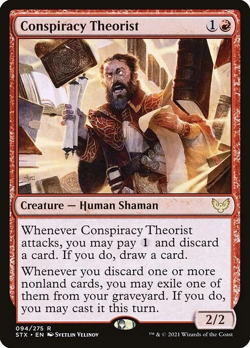 Conspiracy Theorist — Strixhaven: School of Mages