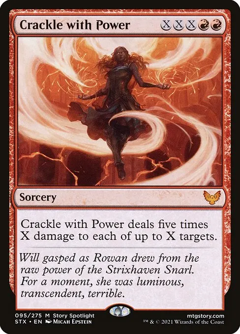 Crackle with Power — Strixhaven: School of Mages