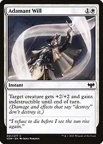 Adamant Will — Innistrad: Crimson Vow