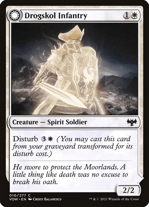 Drogskol Infantry // Drogskol Armaments — Innistrad: Crimson Vow
