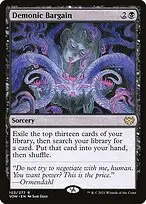 Demonic Bargain — Innistrad: Crimson Vow