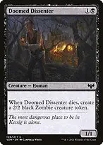Doomed Dissenter — Innistrad: Crimson Vow