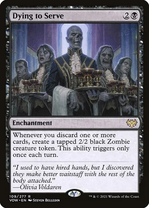 Dying to Serve — Innistrad: Crimson Vow