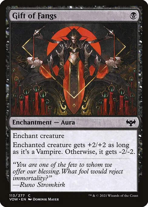 Gift of Fangs — Innistrad: Crimson Vow