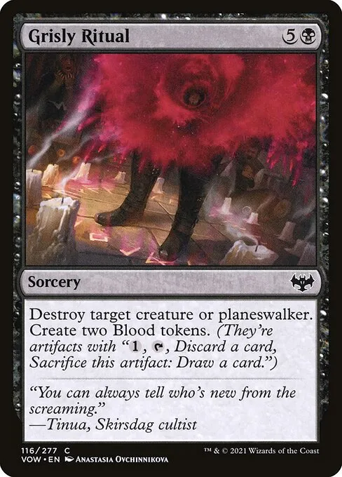 Grisly Ritual — Innistrad: Crimson Vow