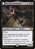 Henrika Domnathi // Henrika, Infernal Seer — Innistrad: Crimson Vow