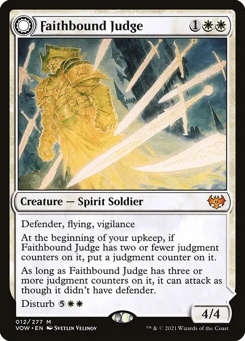 Faithbound Judge // Sinner's Judgment — Innistrad: Crimson Vow
