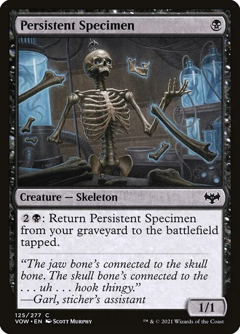 Persistent Specimen — Innistrad: Crimson Vow
