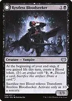 Restless Bloodseeker // Bloodsoaked Reveler — Innistrad: Crimson Vow