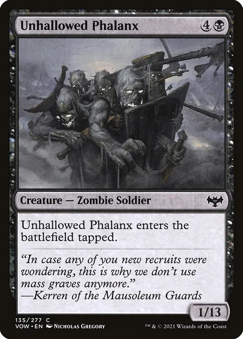 Unhallowed Phalanx — Innistrad: Crimson Vow