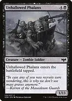 Unhallowed Phalanx — Innistrad: Crimson Vow