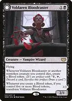 Voldaren Bloodcaster // Bloodbat Summoner — Innistrad: Crimson Vow