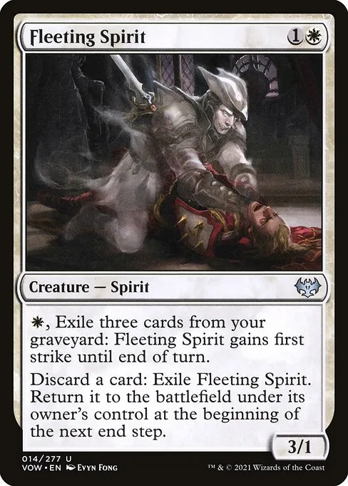 Fleeting Spirit — Innistrad: Crimson Vow