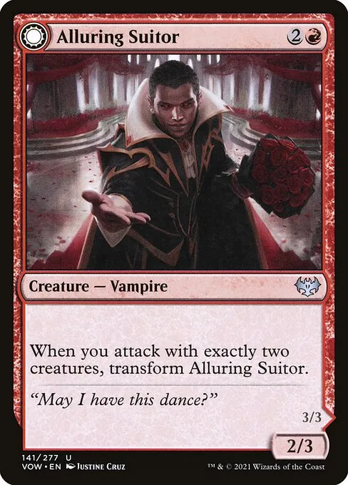 Alluring Suitor // Deadly Dancer — Innistrad: Crimson Vow