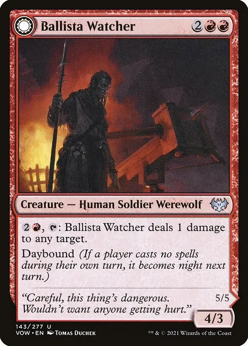 Ballista Watcher // Ballista Wielder — Innistrad: Crimson Vow