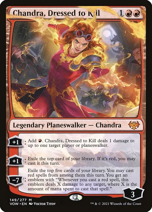 Chandra, Dressed to Kill — Innistrad: Crimson Vow