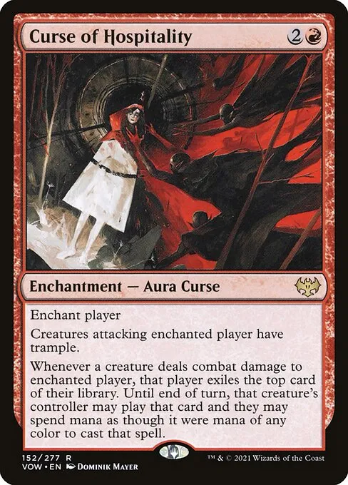 Curse of Hospitality — Innistrad: Crimson Vow