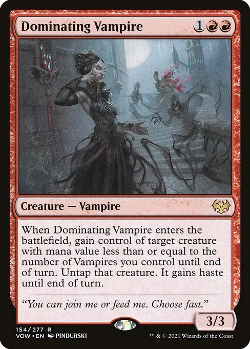 Dominating Vampire — Innistrad: Crimson Vow