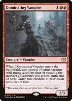 Dominating Vampire — Innistrad: Crimson Vow