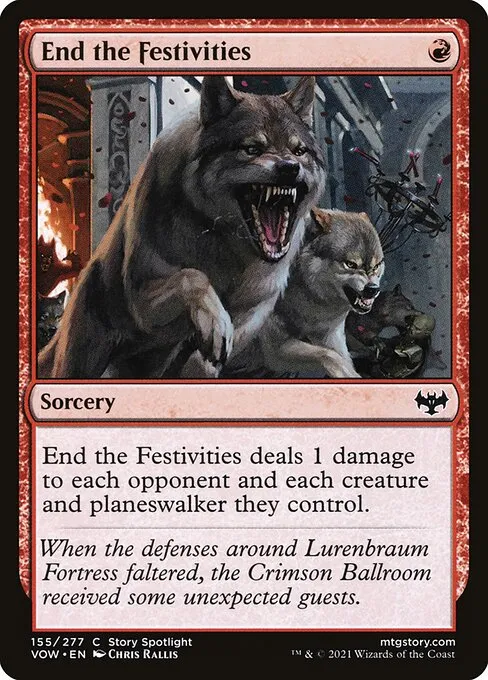End the Festivities — Innistrad: Crimson Vow