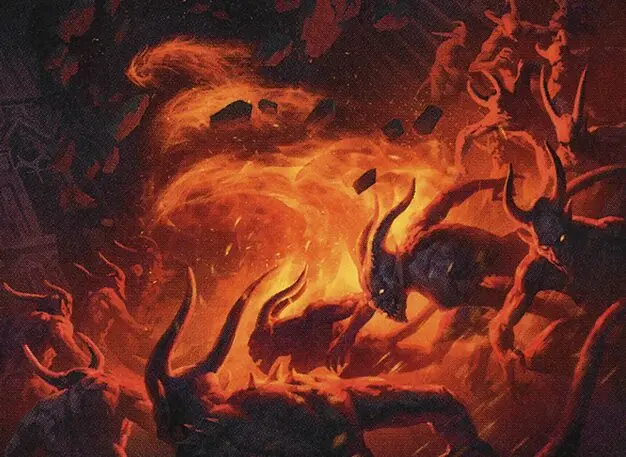 Art detail — Frenzied Devils